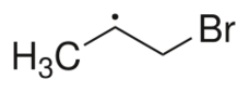 1-Bromopropane-radical-2D-structure