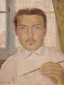 115 Maurice Denis Portrait de l'artiste à l'âge de 18 ans