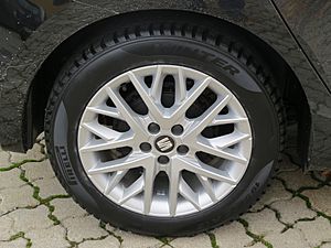 Archivo:2017-10-19 (355) Pirelli Cinturato Winter 195-55 R 16 91 H tire at Bahnhof Tulln an der Donau, Austria