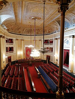 Archivo:Antiguo Salón de Sesiones del "Senado de España". Madrid 2023