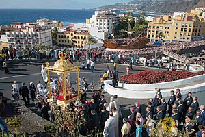 Archivo:Bajada de La Virgen Foto Carlos Aciego