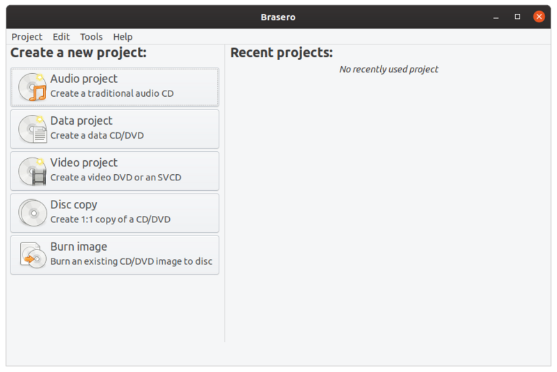 Brasero 3.12.2