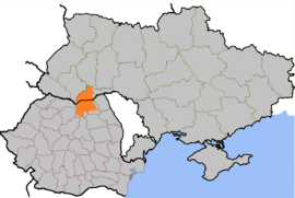 Ubicación de Bucovina en Rumania y Ucrania.