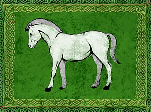 Archivo:Cavallo bianco in campo verde