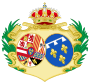Coat of Arms of Louise Élisabeth d'Orléans, as Queen Consort of Spain.svg