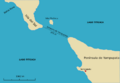 Estrecho de Yampupata (Bolivia) Mapa