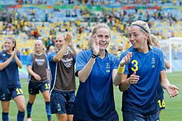 Archivo:Futebol feminino olímpico- Brasil e Suécia no Maracanã (29033096025)