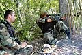 Georgian sniper during South Ossetia war