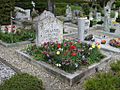 Graham Greene grave in Corseaux
