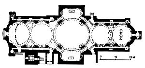 Archivo:Grundriss Neresheim Benediktinerklosterkirche Hl. Kreuz