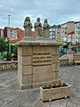 Iglesia Fatima Ourense (estatua videntes)