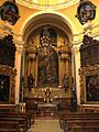 Interior iglesia del hospital de Ntra sra de Gracia