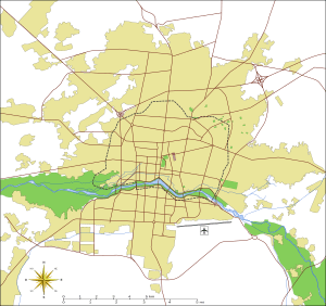 Archivo:Isfahan city map