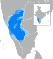 Kannada language distribution