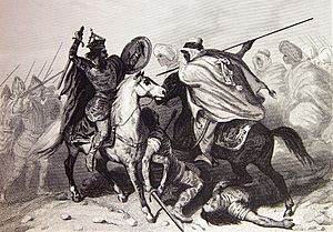 Las Glorias Nacionales, 1852 "Fatal batalla del Guadalete". (4013185227).jpg