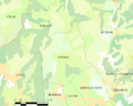 Map commune FR insee code 06043