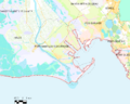 Map commune FR insee code 13078