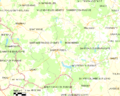 Map commune FR insee code 89344