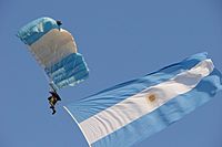 Archivo:Military parachuting in Argentina