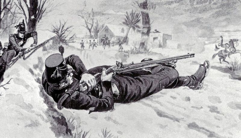 Mort du général de Colbert au combat de Cacabelos