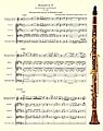 Mozart KV 622 cl F