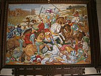 Archivo:Mural battle Puig Saint George Hermitage