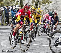 Archivo:Primoz Roglic. Vuelta ciclista a Eapaña 2020. Alto de la Garganta de Baños de Montemayor. (50576911892)