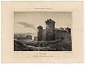 RM.144321, Aragon. Castillo de D. Antonio de Leiva, en la Rioja, Pedro Pérez de Castro dib. y lit