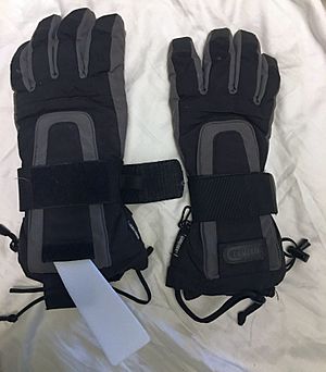 Archivo:Snowboard gloves with integrated wrist protection
