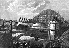 St Pancras station train shed under construction in 1868 (cropped).jpg