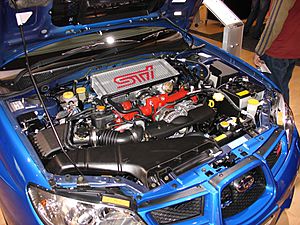 Archivo:Subaru Impreza WRX STI 2006 engine