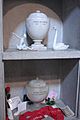 The ashes of Anna Pavlova, above those of Victor Dandre, Golders Green Crematorium