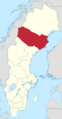 Västerbottens län in Sweden