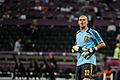 Víctor Valdés before Euro 2012 vs France