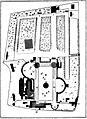 Vauxhall Gardens - plan - 1826