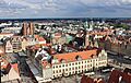 Widok na Wrocław z Bazyliki św. Elżbiety Węgierskiej