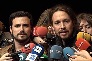 Archivo:Alberto Garzón y Pablo Iglesias 2016 (cropped)