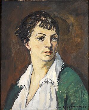 Archivo:Anne Goldthwaite - Self-Portrait - 20.395 - Rhode Island School of Design Museum