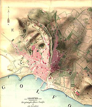 Archivo:Cagliari map 1858