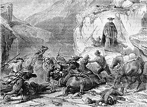 Archivo:Capture du général Franceschi-Delonne le 28 juin 1809
