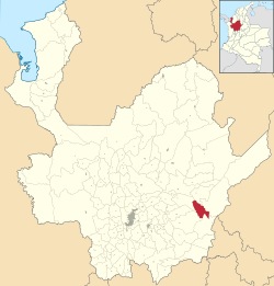 Caracolí ubicada en Antioquia