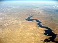 Flaming Gorge Reservoir aerial