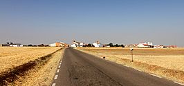 Vista desde la carretera a Cabezabellosa.