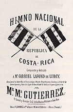 Archivo:Himno Nacional de Costa Rica portada