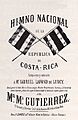 Himno Nacional de Costa Rica portada