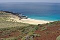 La Graciosa Playa de los Conchas from Montaña Bermeja1