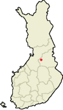 Location of Vaala in Finland.png
