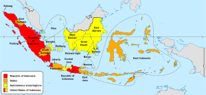 Archivo:Map of the United States of Indonesia