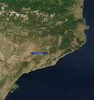 Archivo:NASA Area Regable Canal Urgell