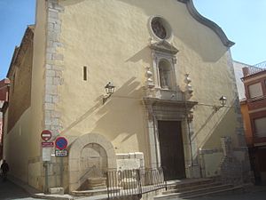 Archivo:Panorámica de la Iglesia Parroquial de San Cristóbal de Ribesalbes (Castellón)